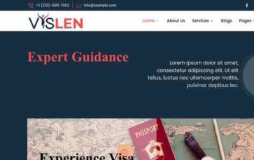 Vislen (screenshot desktop)