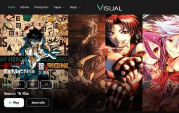 Visual (UI Paradox) - (screenshot desktop)