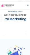 Web Marketing Agency (screenshot mobile)