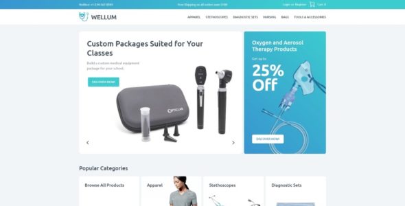 Wellum (TemplateMonster)