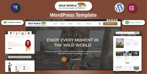 Wild World (TemplateMonster)