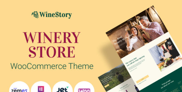 WineStory (TemplateMonster)