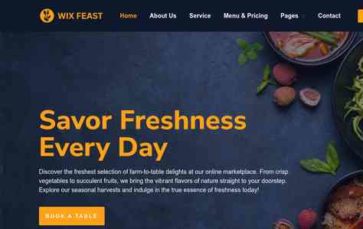 Wixfeast (screenshot desktop)