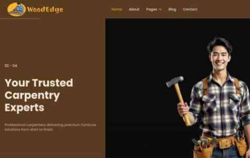 WoodEdge (screenshot desktop)