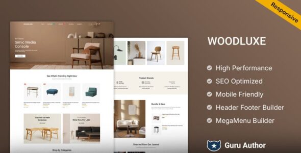 Woodluxe (TemplateMonster)