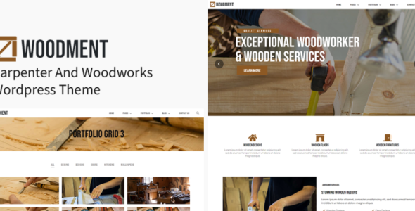 Woodment (TemplateMonster)