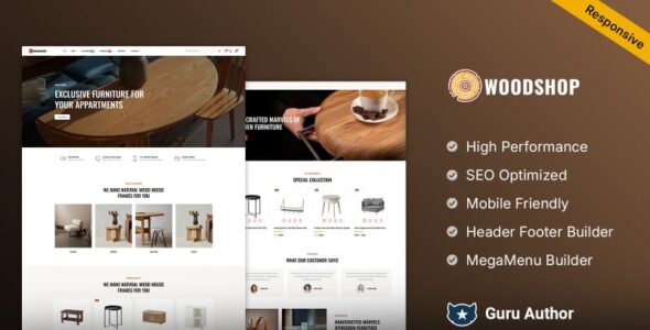Woodshop (TemplateMonster)