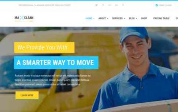 WP Maxclean (Templines) (screenshot desktop)
