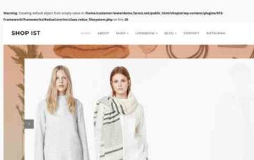 WP Shopist (screenshot desktop)