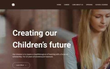 XEducation (screenshot desktop)