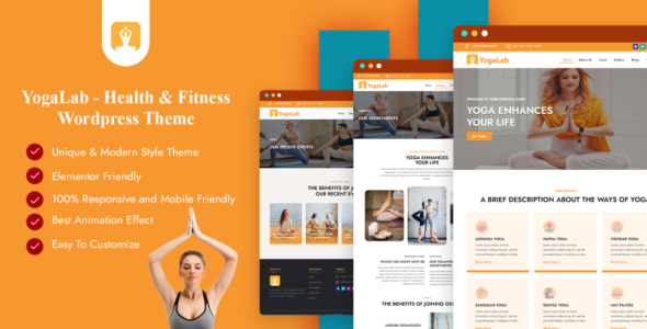 YogaLab (TemplateMonster)