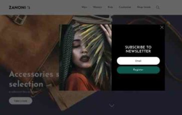 Zanoni (screenshot desktop)