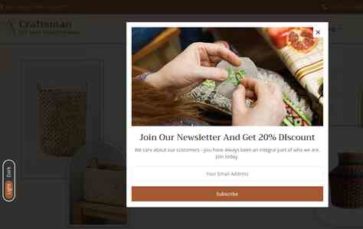 Craftsman (TemplateTrip) (screenshot desktop)