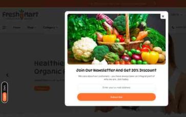 FreshMart (TemplateTrip) (screenshot desktop)
