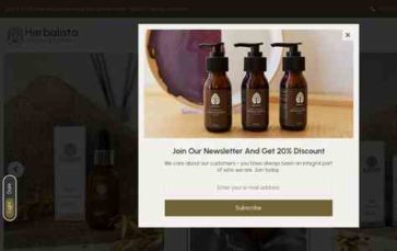 Herbalista (screenshot desktop)