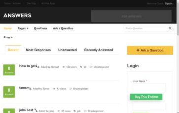 Answers (screenshot desktop)