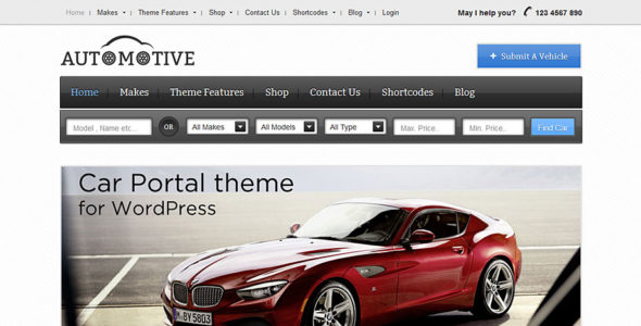 Automotive (Templatic)