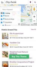 City Guide (Templatic) (screenshot mobile)