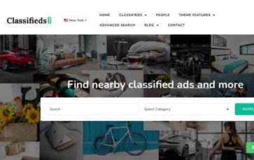 Classifieds Plus (screenshot desktop)