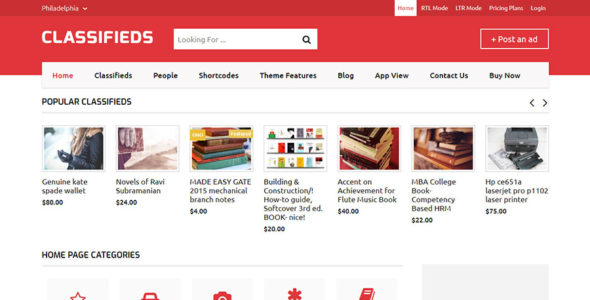 Classifieds (Templatic)