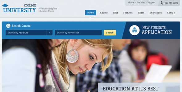 Education Academy (Templatic)