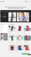 eMarket (Templatic) - (screenshot mobile)