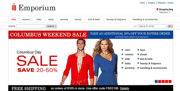 Emporium (Templatic)