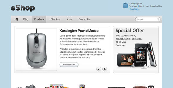 eShop (Templatic)