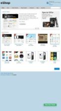 eShop (Templatic) (screenshot mobile)