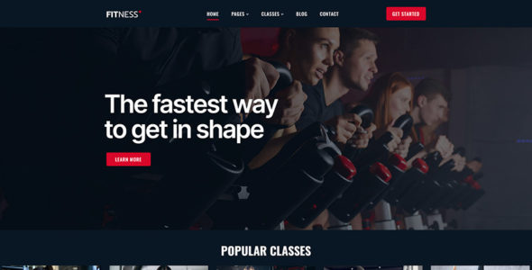 FitnessPlus (Templatic)