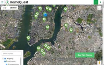 HomeQuest (Templatic) - (screenshot desktop)
