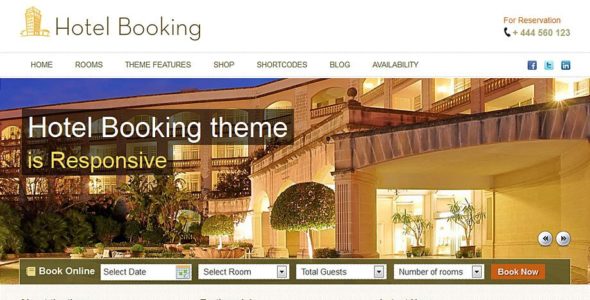 Hotel Booking (Templatic)