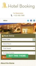 Hotel Booking (Templatic) (screenshot mobile)