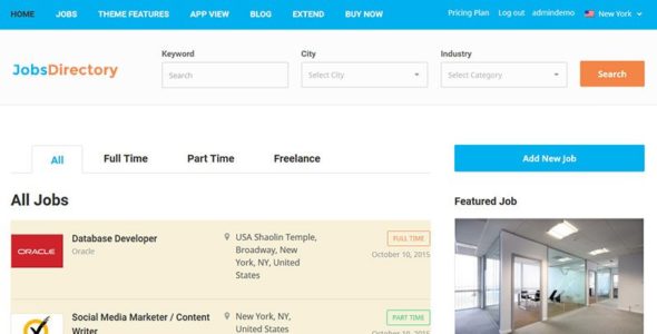 JobsDirectory (Templatic)