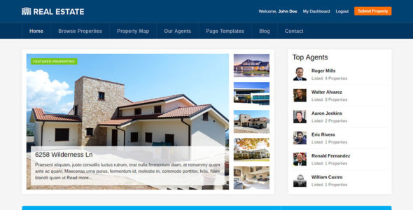 Real Estate (Templatic)