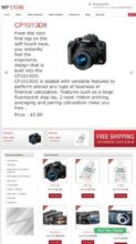 WP Store (Templatic) (screenshot mobile)
