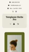 Templazee Herbs Pro (screenshot mobile)