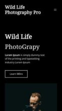 Templazee Wild Life Photography Pro (screenshot mobile)