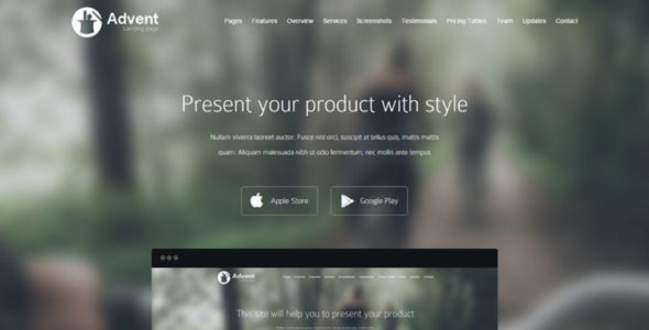 Advent (TeslaThemes)