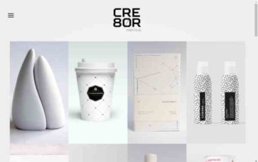 Cre8or (screenshot desktop)