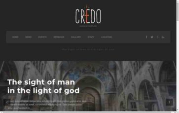 Credo (TeslaThemes) (screenshot desktop)