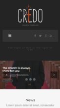 Credo (TeslaThemes) (screenshot mobile)