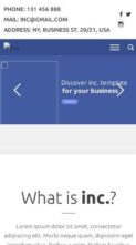 Inc (TeslaThemes) - (screenshot mobile)