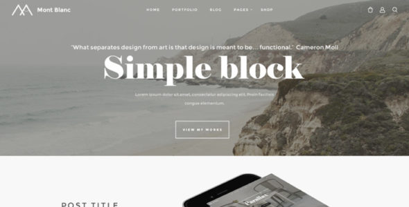 Montblanc (TeslaThemes)
