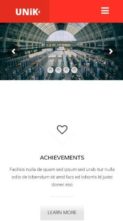 Unik (TeslaThemes) - (screenshot mobile)