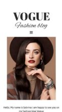 Vogue (TeslaThemes) (screenshot mobile)