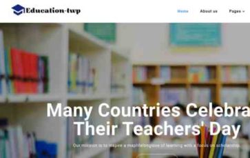 Screenshot Desktop Education Elementor (screenshot desktop)