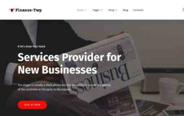 Finance TWP (screenshot desktop)