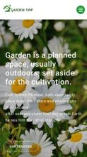 Screenshot Mobile Garden Elementor (screenshot mobile)