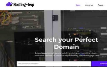 Hosting Elementor (screenshot desktop)